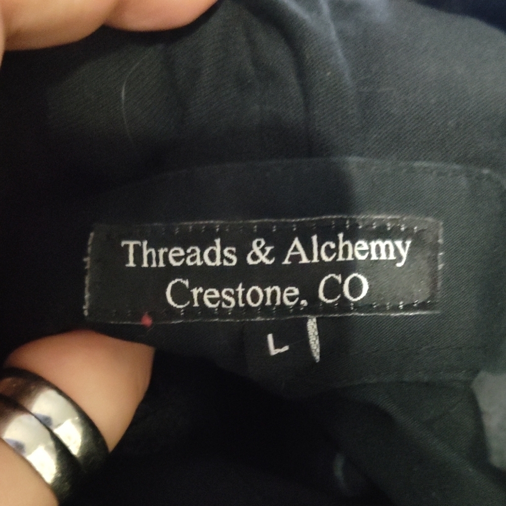 Men's Black and Gray Hooded Vest - Picture 5 of 6